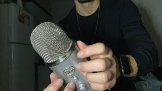 Asmr intense mic scartching,brushing and tapping