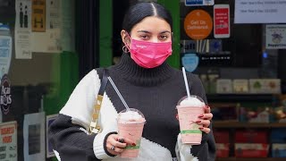 Vanessa Hudgens at Earth Organic Juice Bar (December 22, 2021)