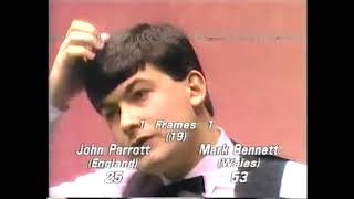 John Parrott v Mark Bennett - 1990 World Championship