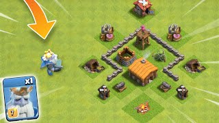 1x Royal Ghost vs Every Town Hall | Clash of Clans