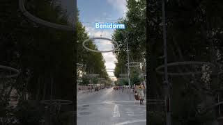 Avenida Mediteraneo Benidorm Alicante Costa Blanca Espana #mediterráneo #benidorm #alicante #españa