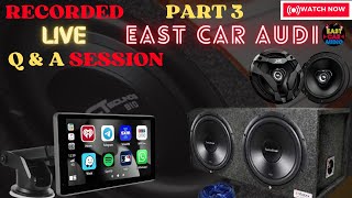 Recorded Live Q&A Session: Car Customization Insights with East Car Audio | Nov 16| Part 3