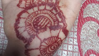 How to draw MEHANDI DESIGNS || FLOWER MEHANDI DESIGNS || Palm Mehandi designs || STYLISH Mehandi