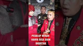 PESULAP MERAH TAK BERKUTIK DAN MENANGIS #pesulapmerah #dayak #ibuidadayak #santet #klarifikasi