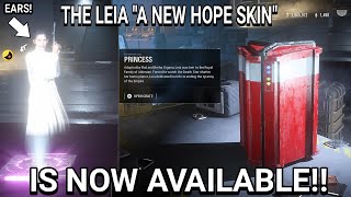 THE LEIA "A NEW HOPE" SKIN IS NOW AVAILABLE!! - STAR WARS™ Battlefront™ II