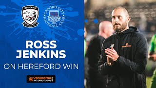 Ross Jenkins reflects on Hereford win