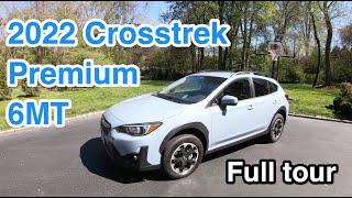 2022 Subaru Crosstrek Premium 6-speed Manual Walkaround & Full Tour