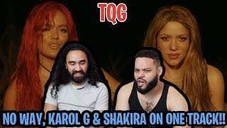 THIS WAS HOT 🥵🔥🔥! | KAROL G, Shakira - TQG (Official Video) | REACTION!!