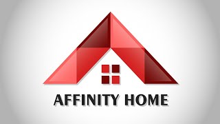 How to design simple home logo | Affinity Designer