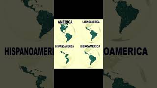 How To Know The Different Americas #shorts #map #geography