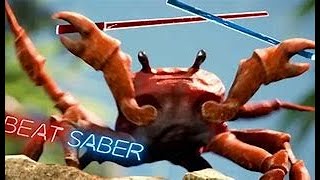 Crab Rave Meme in Beat Saber!