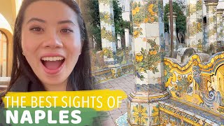 THE MOST BEAUTIFUL OF NAPLES | SANTA CHIARA | CATACOMBS OF SAN GENNARO | TOP SIGHTS ITALY VLOG