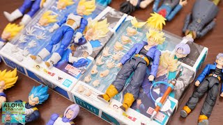 DRAGON BALL UNBOXING SUPER SAIYAN TRUNKS AND VEGETA NEW FIGURE S.H.FIGUARTS