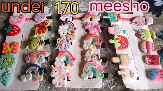 | meesho under 170 rupees| baby girls hair clips|