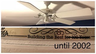 Hunter Original Ceiling Fans - Made in USA vs China