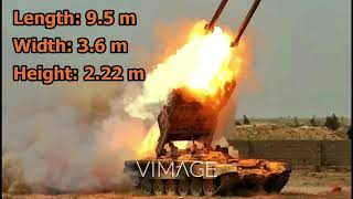 TOS-1A Heavy Short-Range MLRS | Thermobaric Warhead | Russian MRL