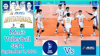 OSAKA BLUTEONS VS ALAS PILIPINAS MEN’S VOLLEYBALL SET 1 PNVF ALAS PILIPINAS INVITATIONALS Sep. 7, 24