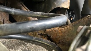 06 Chevy Malibu rusted rear upper control arm diagnoses