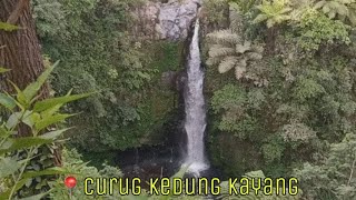 indahnya curug kedung kayang di perjalanan muncul sinar pelangi di lereng merbabu