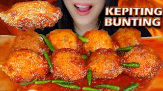 CANGKANGNYA BISA DI MAKAN⁉️ ASMR KEPITING BUNTING ISI EXTRA CABE RAWIT IJO | ASMR INDONESIA