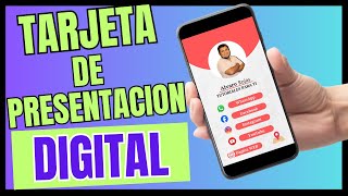 COMO CREAR MI TARJETA DIGITAL GRATIS 2024 EN CANVA PASO A PASO | TARJETA DIGITAL RAPIDO Y FACIL 2024