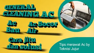 Cara untuk mengatasi ac bocor air