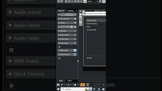 Track Inspector Settings Dialog | Cubase pro tips in hindi