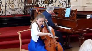 Clara Schumann: Three Romances (cello and piano version)