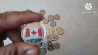 (2015) 50th Anniversary of the Canada Flag 25 Cent|COMMEMORATIVE COIN|