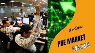 8 October  Market analysis 🌞 Bank nifty & Nifty50 prediction levels 🌼 stock market trading 🤝