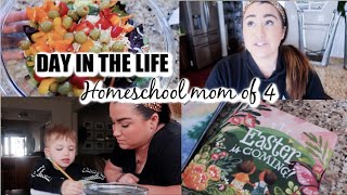 ENCOURAGING DITL HOMESCHOOL MOM OF 4 // REAL TALK // Mama Approved