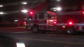 Bangor Maine Fire Department Engine 1 Response