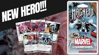 Final Marvel Champions Hero of X-Men Cycle Revealed! Magneto!!