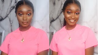 ROSE GOLD BEAT ! Using Jaclyn Hill Palette X Morphe, ABH and more! | Priscilla Boadi