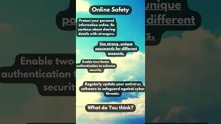 Your Online Safety small tips