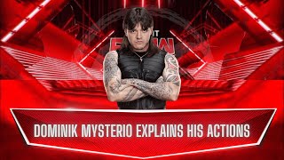 [WWE 2k24] Dominik Mysterio explains his actions