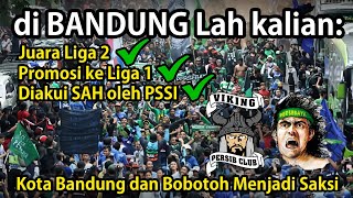 Di Bandung Persebaya Juara dan di akui SAH oleh PSSI! Momen Viking Mendampingi Perjuangan Bonek!