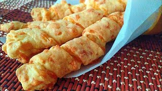 Хрустящие сырные палочки к супу, к пиву, просто так / Cheese Sticks