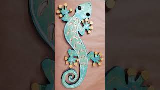 Gecko routed out on scrap plywood | Scroll Saw and Router Project