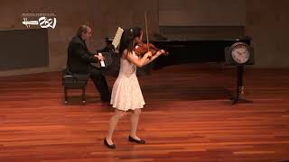 Shannon Ma - Menuhin Competition Richmond 2021, Junior First Rounds