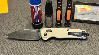 My attempt on disassembling the Kershaw bel-air!!