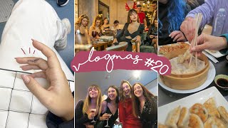 VLOGMAS 20 l Fiesta en Madrid, tatuaje nuevo, las mejores gyozas y tiempo en familia :)