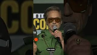 Robert Downey Jr Returning To The MCU  #marvel #robertdowneyjr #sdcc