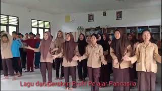 Lagu dan gerakan profil Pancasila di SMAN 3 TELUK Meranti