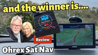 Find out who won the Caravantastic merch? plus OHREX caravan Sat Nav Review