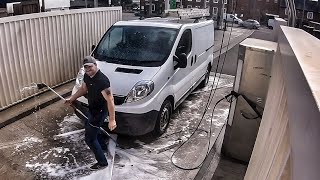 GOPRO HERO 6 DRIVING TIME LAPSE ALSO I WASHED THE VAN