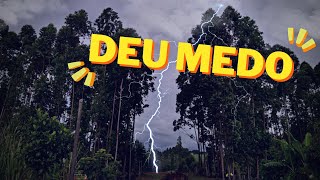 OLHA O QUE A TEMPESTADE FEZ NO MANDIOCAL! + PLANTANDO E COLHENDO MANDIOCA