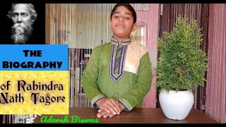 BIOGRAPHY OF RABINDRA NATH TAGORE II rudrax twins II