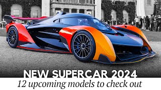 12 More Upcoming Supercars and Hypercar Models Making the News in 2024