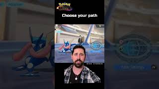 Choose your Path! #pokemon  #pokemonunite #pokémonunitetipsandtricks #shorts #greninja